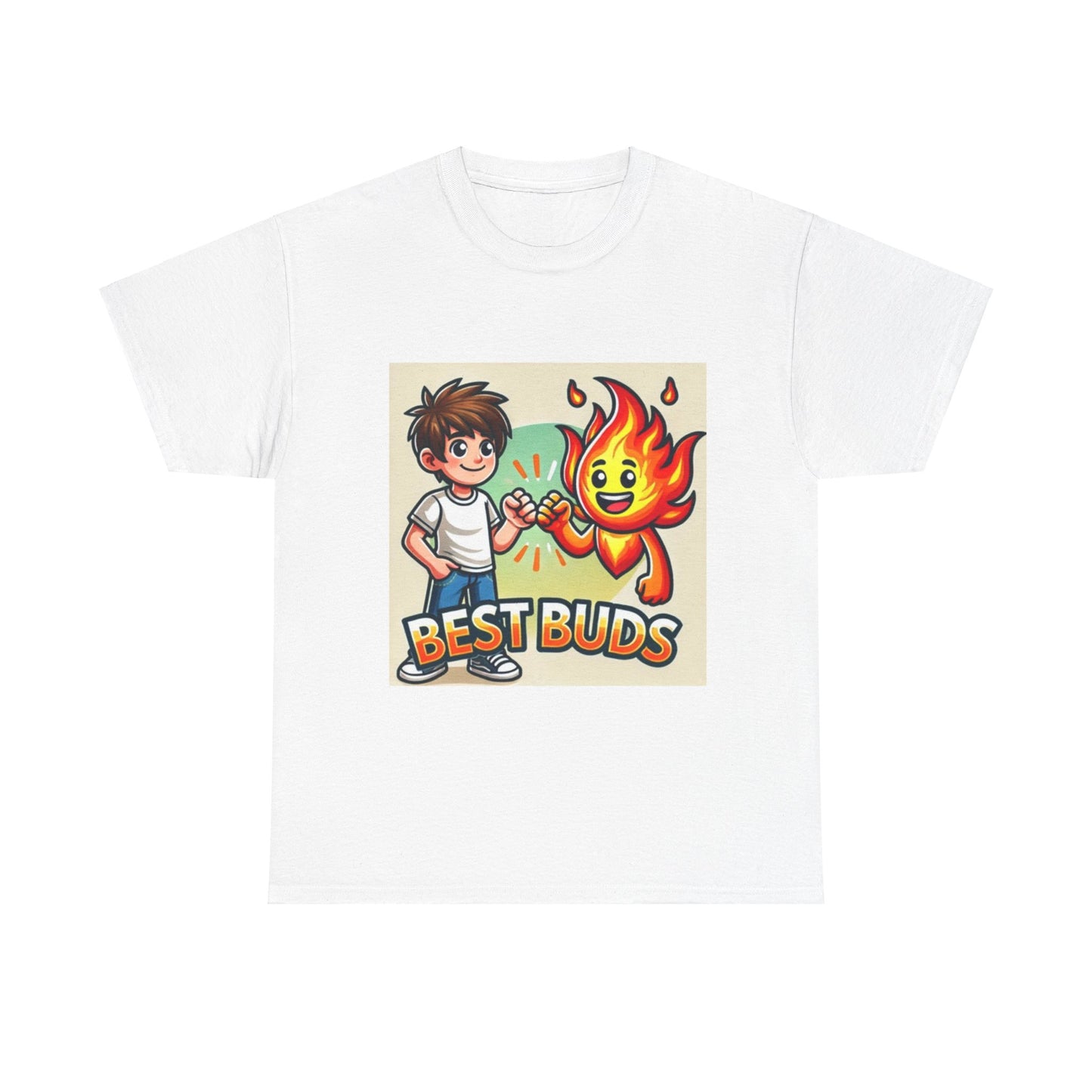 Best Buds Camping Heavy Tee Shirt
