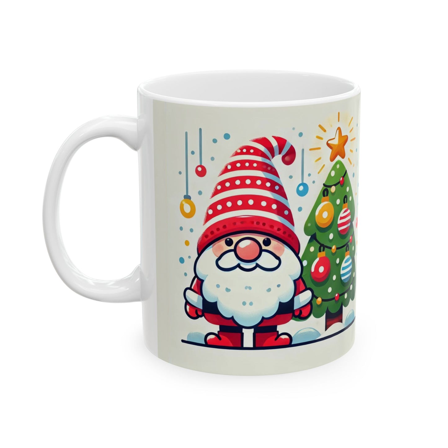 Mug Christmas Gnome Ceramic