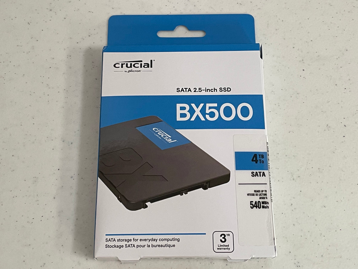 CRUCIAL BX500 4TB SATA SSD